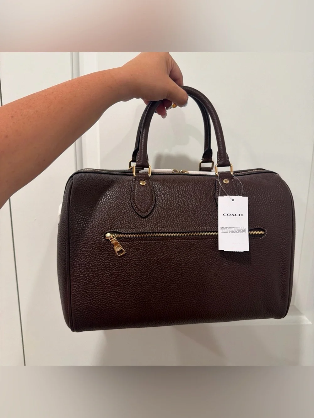 🤎COACH~Rowan Large Satchel